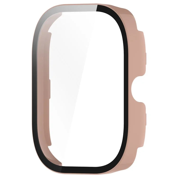 For Xiaomi Redmi Watch 4 Full Protective Case PC Watch Cover with Tempered Glass Screen Protector