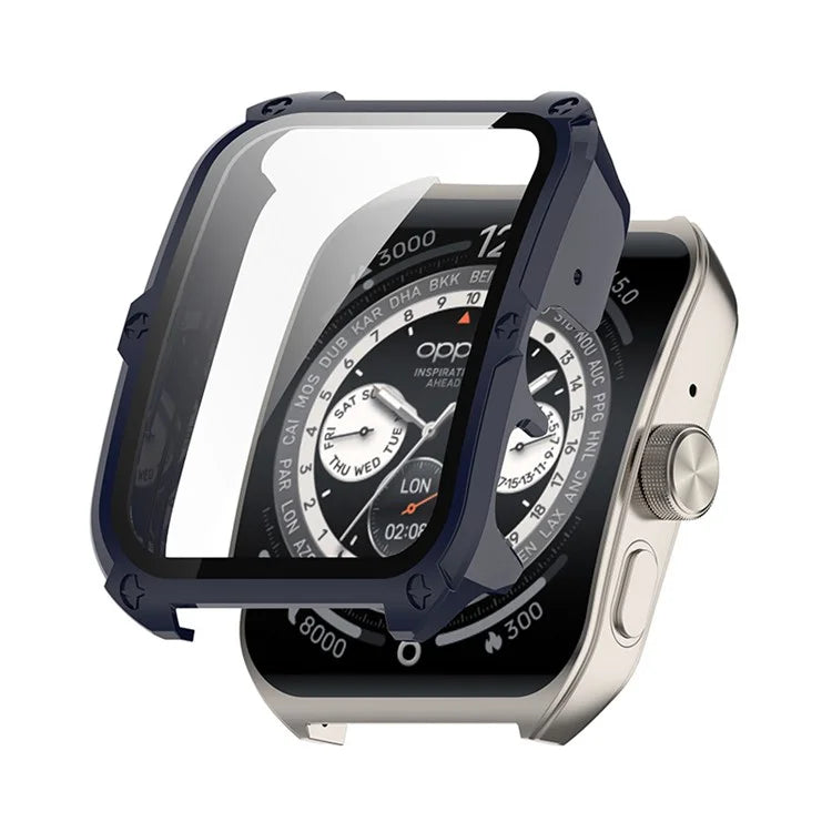 ENKAY HAT PRINCE For Oppo Watch 4 Pro Case Overall Protective Watch Cover with Screen Protector