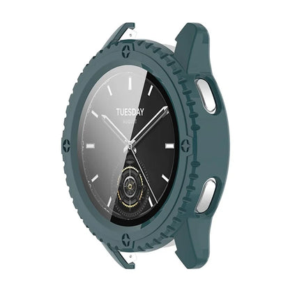 ENKAY HAT PRINCE For Xiaomi Watch S3 Case with Tempered Glass Screen Protector Hard PC Watch Cover