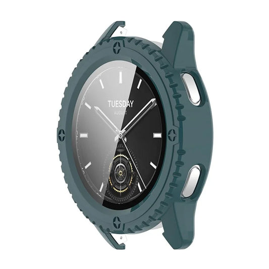 ENKAY HAT PRINCE For Xiaomi Watch S3 Case with Tempered Glass Screen Protector Hard PC Watch Cover