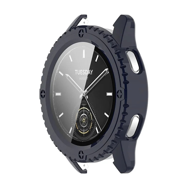 ENKAY HAT PRINCE For Xiaomi Watch S3 Case with Tempered Glass Screen Protector Hard PC Watch Cover