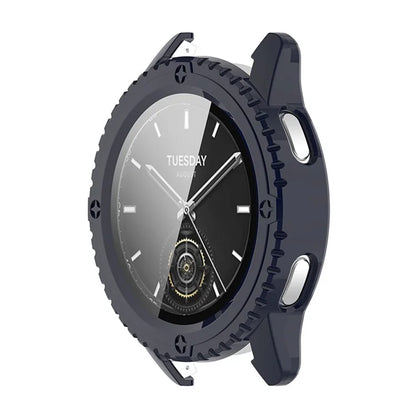 ENKAY HAT PRINCE For Xiaomi Watch S3 Case with Tempered Glass Screen Protector Hard PC Watch Cover