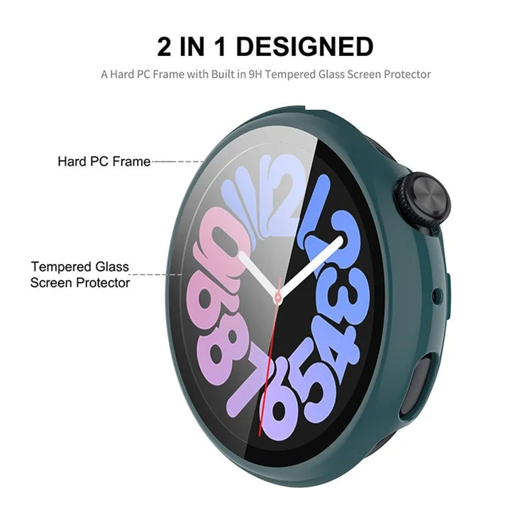 ENKAY HAT PRINCE For vivo Watch 3 Protective Case PC Frame Cover with Screen Protector