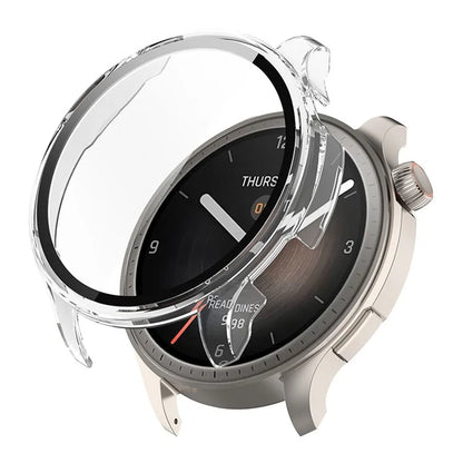 ENKAY HAT PRINCE For Huami Amazfit Balance Overall PC Watch Case with Tempered Glass Screen Protector