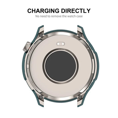 ENKAY HAT PRINCE For Huami Amazfit Balance Overall PC Watch Case with Tempered Glass Screen Protector