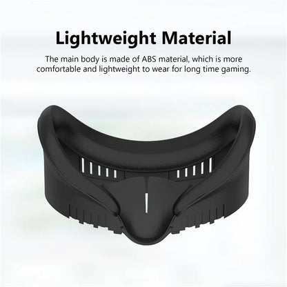 Face Cover for Meta Quest 3 VR Headset Washable ABS+PU Replacement Mask