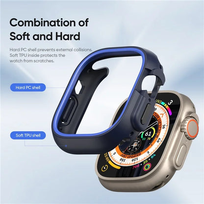 DUX DUCIS Bamo Series for Apple Watch Ultra 2 / Ultra 49mm Watch Case PC+TPU Cover