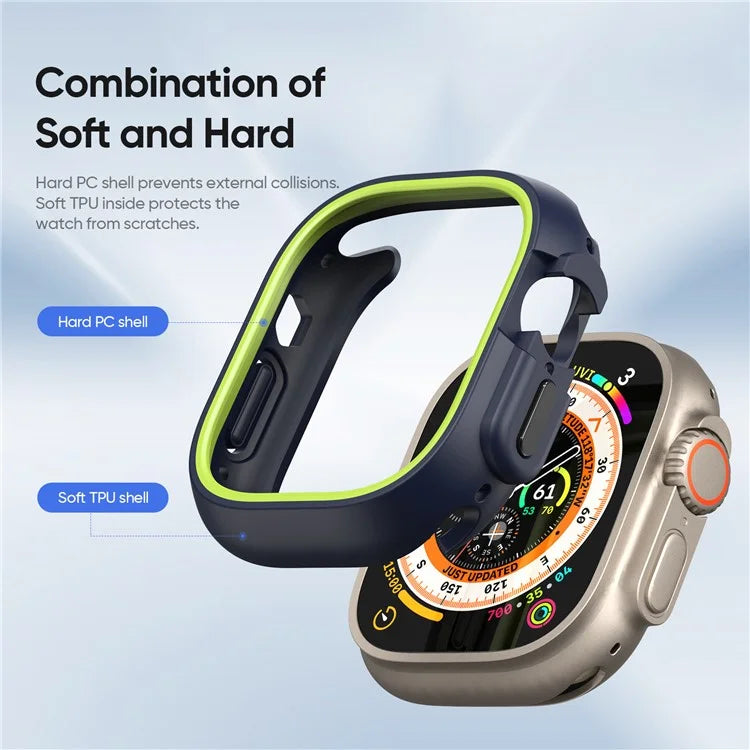 DUX DUCIS Bamo Series for Apple Watch Ultra 2 / Ultra 49mm Watch Case PC+TPU Cover