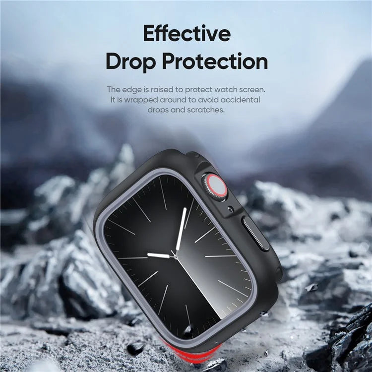DUX DUCIS Bamo Series for Apple Watch Series 9 8 7 45mm Watch Case Anti-drop Watch Cover