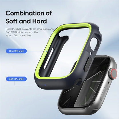 DUX DUCIS Bamo Series for Apple Watch Series 9 8 7 45mm Watch Case Anti-drop Watch Cover