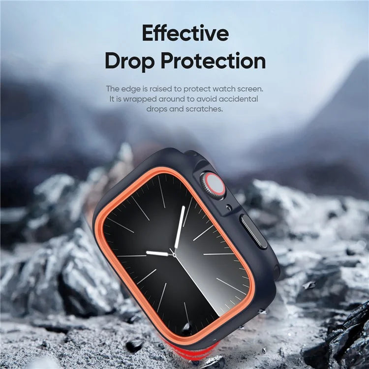 DUX DUCIS Bamo Series for Apple Watch Series 9 8 7 45mm Watch Case Anti-drop Watch Cover