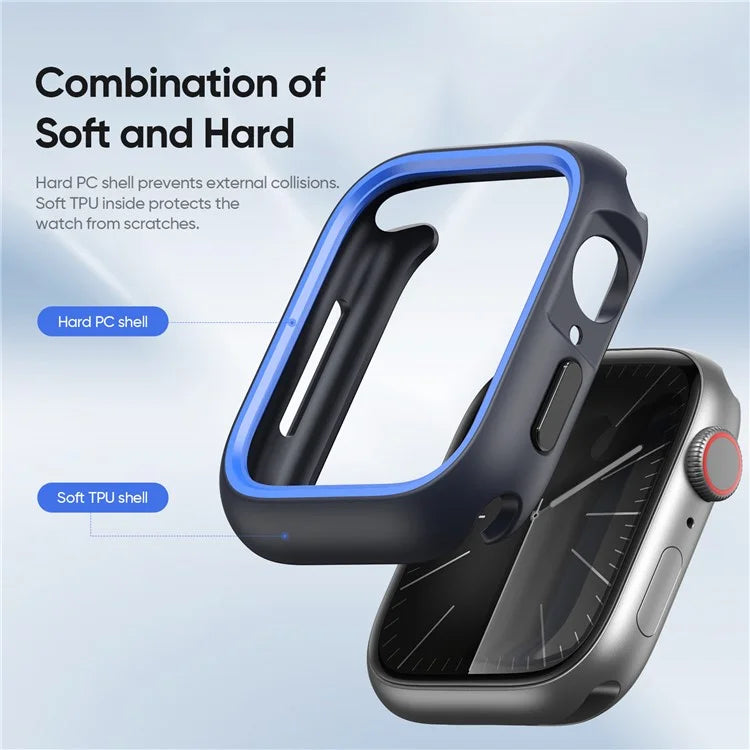 DUX DUCIS Bamo Series for Apple Watch Series 6 5 4 SE (2022) SE (2023) SE 44mm Watch Case Protective Frame