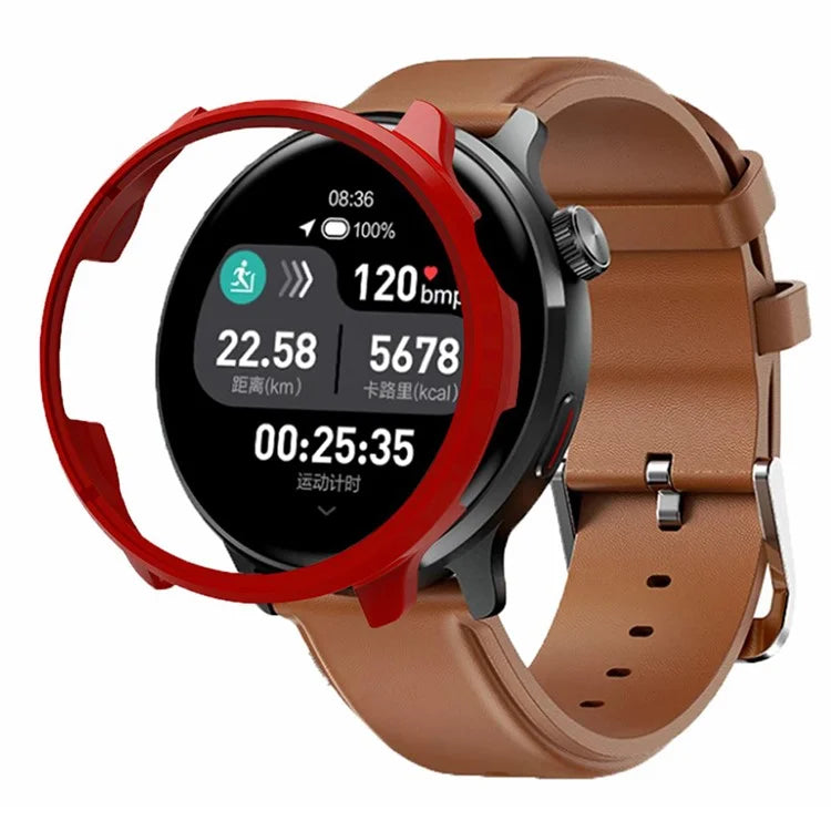For Mibro Watch Lite2 Watch Protective Frame PC Anti-scratch Half Wrapped Cover
