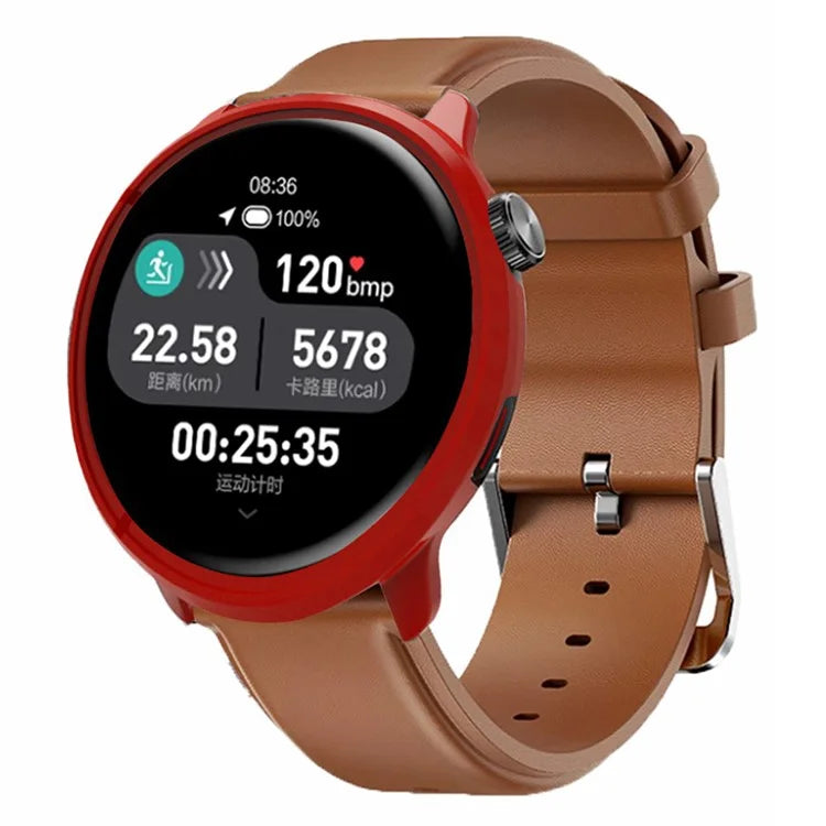 For Mibro Watch Lite2 Watch Protective Frame PC Anti-scratch Half Wrapped Cover