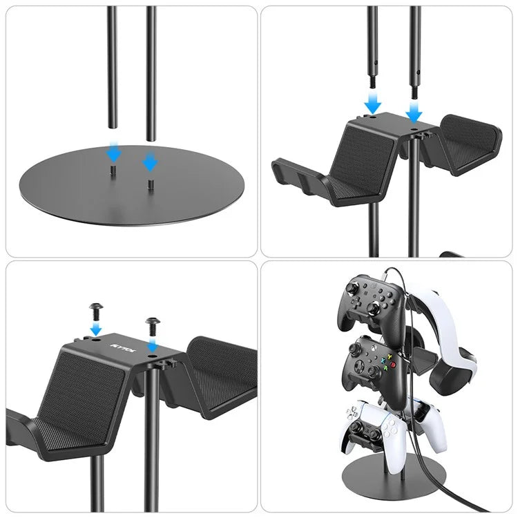 KYTCK For PS5 / Xbox / Nintendo Switch Game Controller Stand Headset Holder