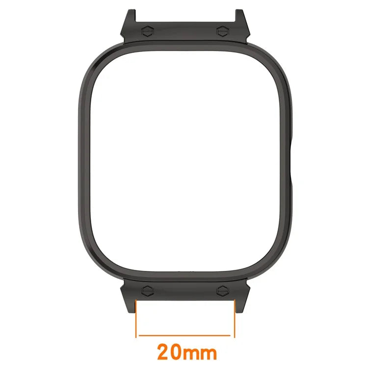 For Xiaomi Redmi Watch 4 Case Anti-Drop Metal Watch Cover, 20mm