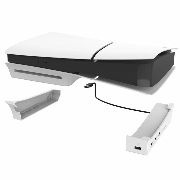 IPEGA PG-P5S008 For PS5 Slim Gaming Console 4 USB Horizontal Storage Stand