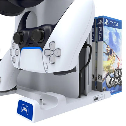 IPEGA PG-P5S009 Game Disc Headset Storage for PS5 / PS5 Slim Charging Dock