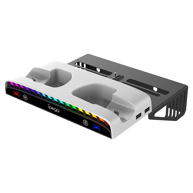 IPEGA PG-P5S011 For PS5 Slim / PS5 Wall Mount Charging Dock with RGB Light