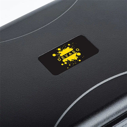 DEVASO For Microsoft Xbox Series S Portable Waterproof Anti-shock PP Storage Box Game Console Carrying Case