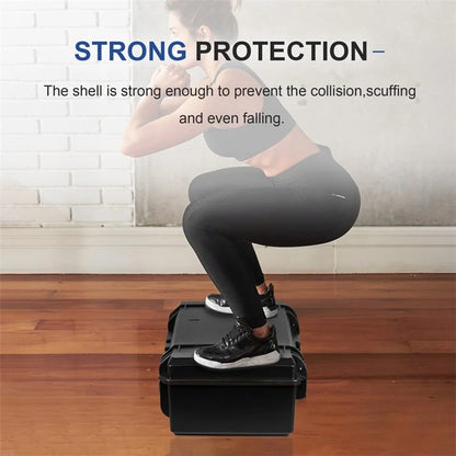 DEVASO For Microsoft Xbox Series X Portable PP Storage Box Waterproof Anti-shock Game Console Carrying Case