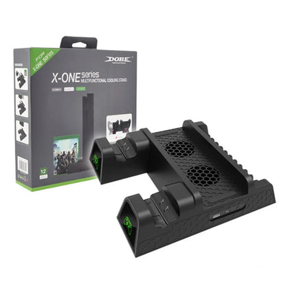 DOBE TYX-1840 For Xbox One X / S Cooling Stand with Dual Controller Charging Dock