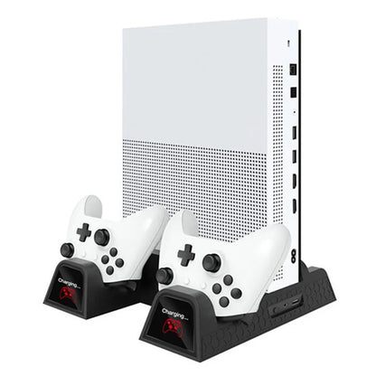 DOBE TYX-1840 For Xbox One X / S Cooling Stand with Dual Controller Charging Dock