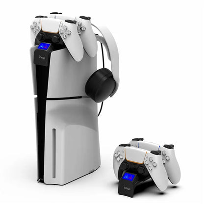 IPEGA PG-P5S016 For PS5 Slim / PS5 Game Controller Dual Handle Charger Dock