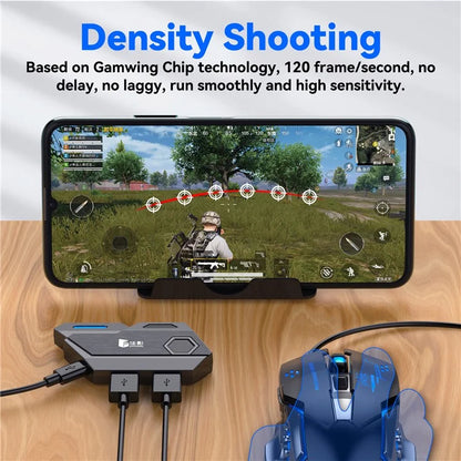 GAMWING Mix SE Keyboard Mouse Adapter Converter Gaming Accessory for iOS Android