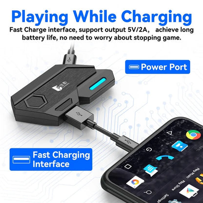 GAMWING Mix SE Keyboard Mouse Adapter Converter Gaming Accessory for iOS Android