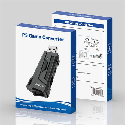 GAMWING Blader Converter + Hunter Adapter + G7 Keyboard + GM86 Mouse Set for Game Console