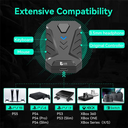 GAMWING Mix Master Pro Keyboard Mouse Adapter Converter Gaming Accessory