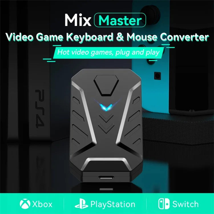 GAMWING Mix Master Video Game Keyboard & Mouse Converter Adapter
