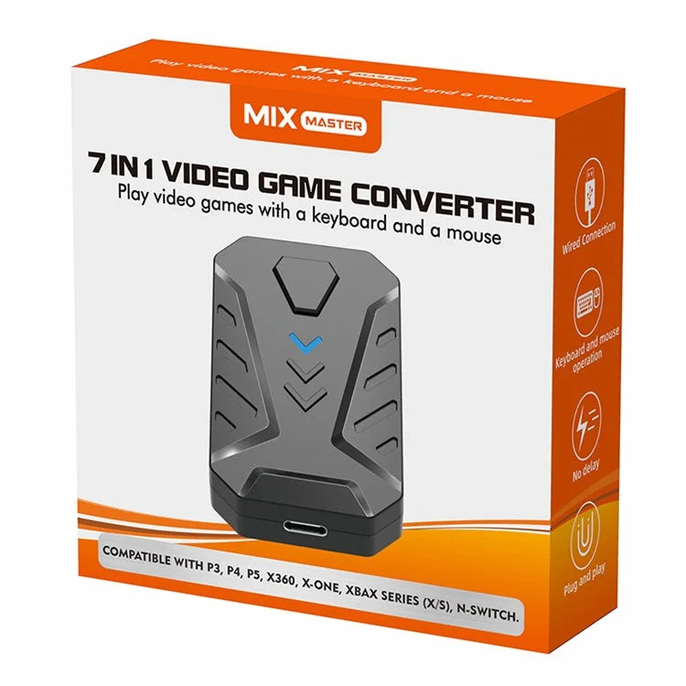 GAMWING Mix Master Video Game Keyboard & Mouse Converter Adapter