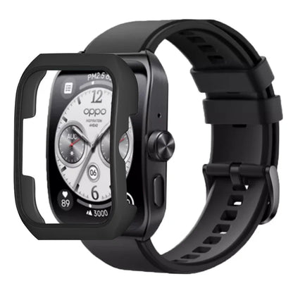 For Oppo Watch 4 Pro Watch Frame Case Scratch-proof Hard PC Protective Cover