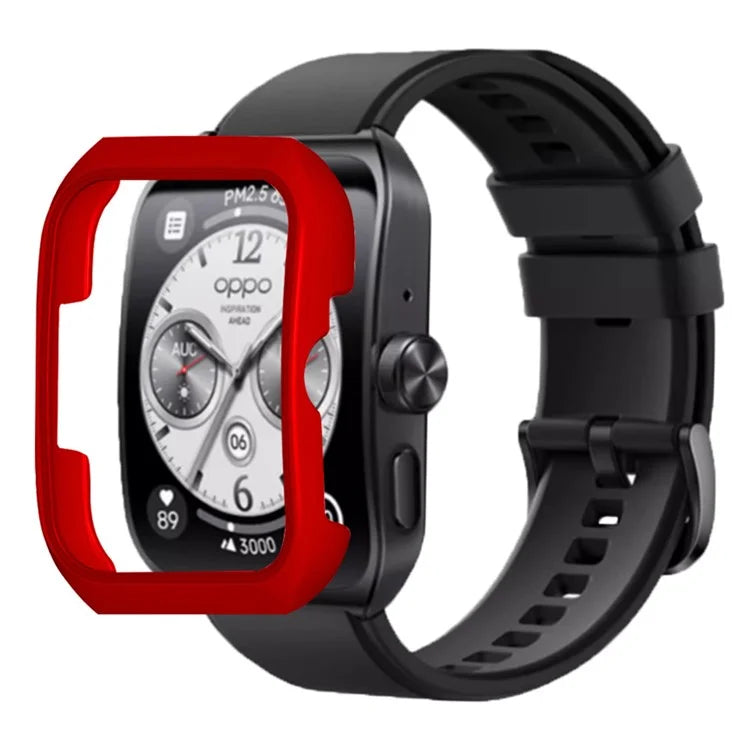 For Oppo Watch 4 Pro Watch Frame Case Scratch-proof Hard PC Protective Cover