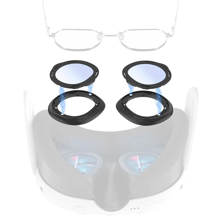 STARTRC GAMES For Meta Quest 3 1 Pair Blue Light Blocking Anti-scratch Lens