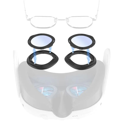 STARTRC GAMES For Meta Quest 3 1 Pair Blue Light Blocking Anti-scratch Lens