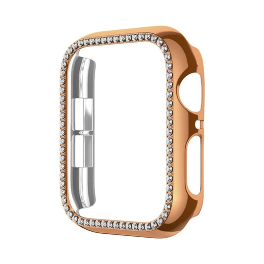 For Apple Watch Series 9 / 8 / 7 45mm Watch Case Electroplating PC Watch Frame