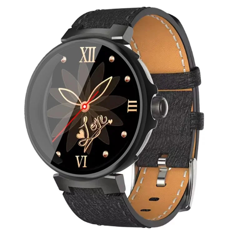 For Aigo GTV2 Watch Protective Cover Hard PC Case with Tempered Glass Protector