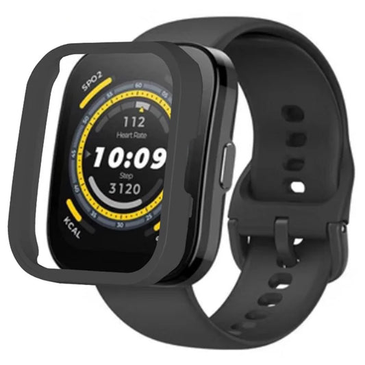 For Huami Amazfit Bip 5 Watch Case Hard PC Half Wrapped Protective Cover