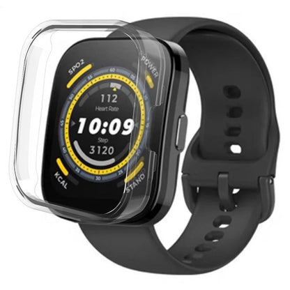 For Huami Amazfit Bip 5 Watch Case Hard PC Half Wrapped Protective Cover