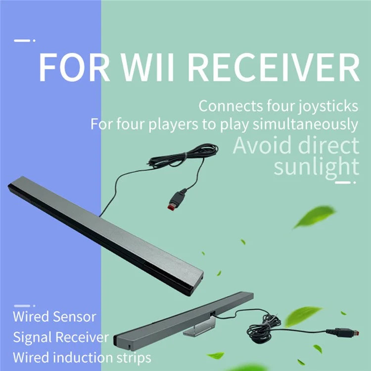 For Nintendo Wii U / Wii Wired Signal Receiver Infrared Ray Sensor Bar