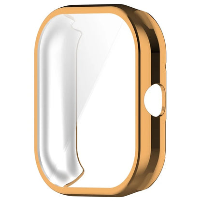 For Xiaomi Redmi Watch 4 TPU Watch Protective Case Electroplating Anti-drop Frame