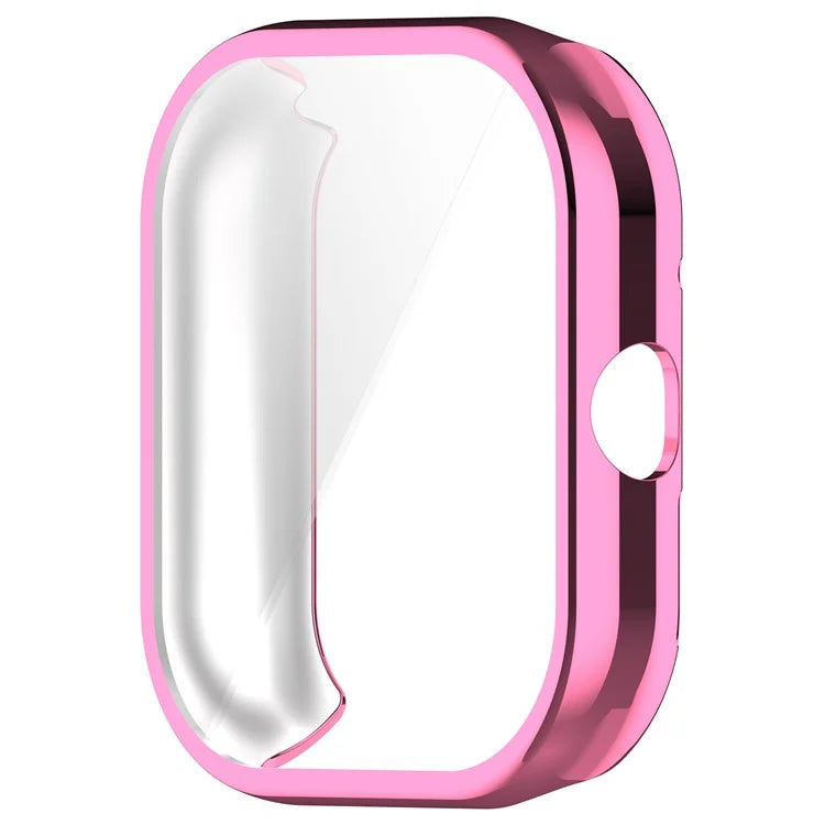 For Xiaomi Redmi Watch 4 TPU Watch Protective Case Electroplating Anti-drop Frame