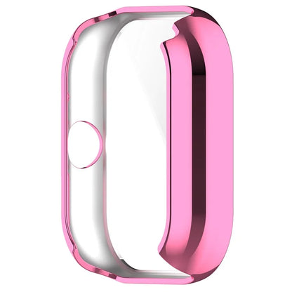 For Xiaomi Redmi Watch 4 TPU Watch Protective Case Electroplating Anti-drop Frame