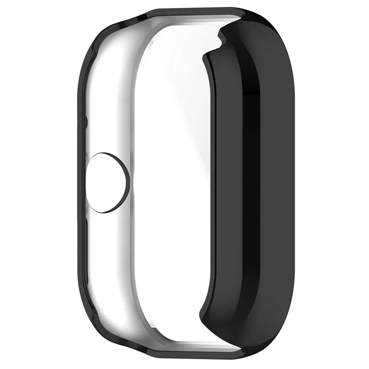 For Xiaomi Redmi Watch 4 TPU Watch Protective Case Electroplating Anti-drop Frame