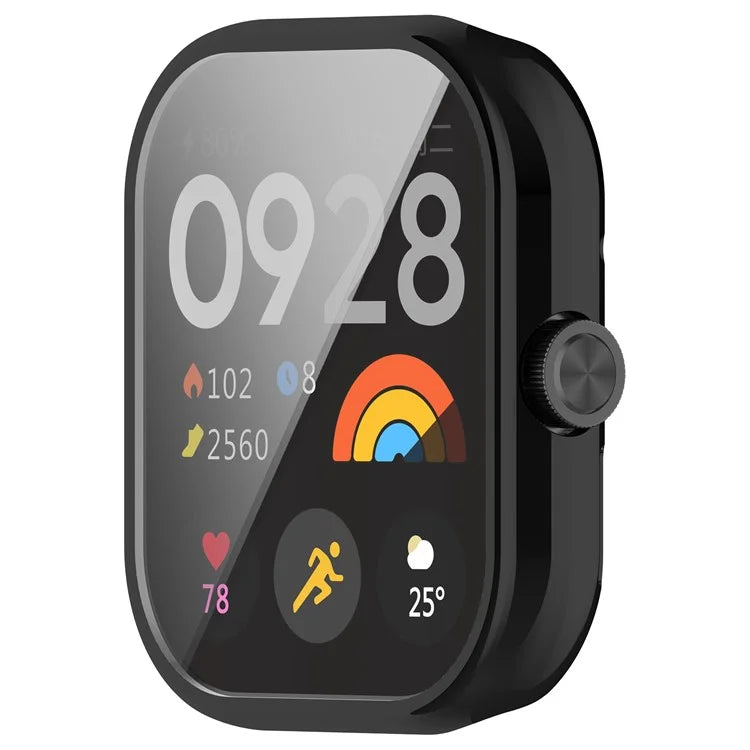 For Xiaomi Redmi Watch 4 TPU Watch Protective Case Electroplating Anti-drop Frame