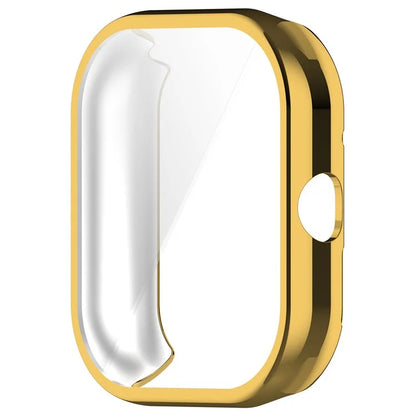 For Xiaomi Redmi Watch 4 TPU Watch Protective Case Electroplating Anti-drop Frame