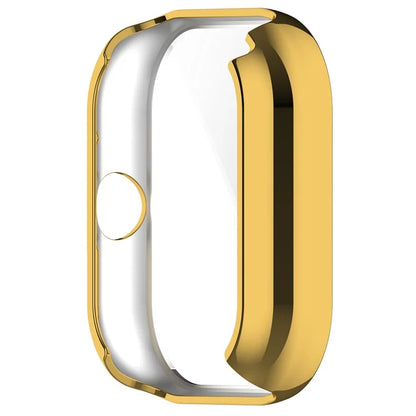 For Xiaomi Redmi Watch 4 TPU Watch Protective Case Electroplating Anti-drop Frame